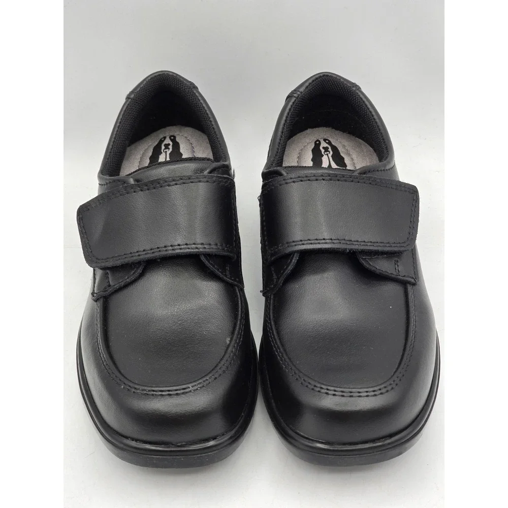 Hush Puppies Little Kids' Gavin Loafer Shoes Black, Boys' Size 12.5 M